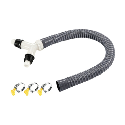 Efficient Triples Outlet Adapter Washing Machine Drain-100cm