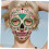 4 φύλλα αυτοκόλλητα Halloween Dark Face Body Stickers Διακοσμήσεις πάρτι για αξεσουάρ Halloween 7