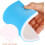 4Pcs Rubber Stamp Carving Blocks Set Double Layer in Blue White Mint White Pink Matcha 5