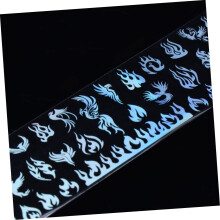 5 stuks patroon nagelstickers nagelkunststickers voor vrouwen DIY manicure stickers Phoenix Flame design