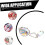 5 ciondoli con strass per nail art e accessori per manicure 3
