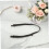 40pcs Black Adjustable Bow Tie Extender Bands Elastic Stretch Strap for DIY Bowknot Accessories 6