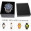 4pcs Multi-function Watch Packaging Box Watch Storage Box Embossed Pattern 7