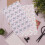 9 Pieces Pu Leather Sheets Set 20x33cm Faux Leather Craft Material for DIY Flower Pattern Sewing Projects 8