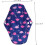 Waschbare Damenbinden, wiederverwendbare Menstruationsbinden, Slipeinlagen aus Bambusmaterial 8