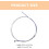 Professional Zhongruan Strings Set 4pcs Silver Steel Replacement Strings Easy to Replace Strong Playing Strength 2
