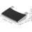 4 Pcs Replacement Pedal for Trash Can Kitchen Bin Pedal Plastic Step Easy Installation Black for Home Kitchen Use 2