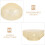 5pcs Detector Protective Covers Plastic Alarm Caps Easy Installation Versatile Use Dust Proof 3