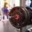 Dumbbell Barbell Fixing Nuts 4Pcs Self-Locking Hexagonal Red Plastic Pieces 7