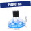 Hair Dryer Diffuser Nozzle Attachment Multi-function Wavy Hair Blow Dryer Diffuser Salon and Home Use Universal Fit 2