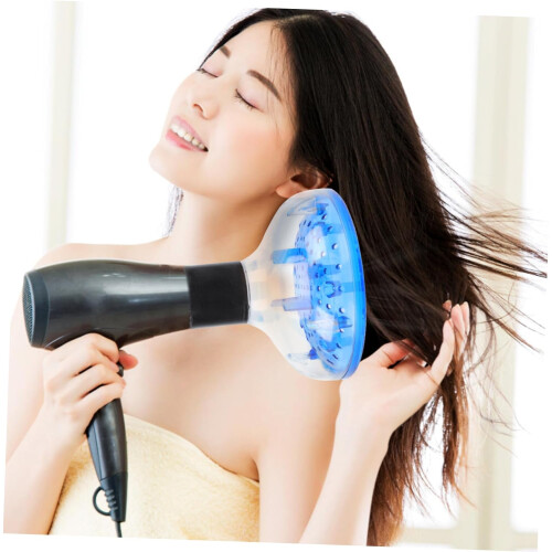 Hair Dryer Diffuser Nozzle Attachment Multi-function Wavy Hair Blow Dryer Diffuser Salon and Home Use Universal Fit 2