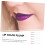 6pcs Silicone Lip Brush Dustproof Makeup Lipstick Applicator for Lip Makeup and Eyeshadow Application 8