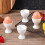 4 Pcs Small Ceramic Egg Cups for Hard Boiled Eggs Serveware Set for Breakfast and Table Use 4