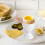 4 Pcs Small Ceramic Egg Cups for Hard Boiled Eggs Serveware Set for Breakfast and Table Use 6