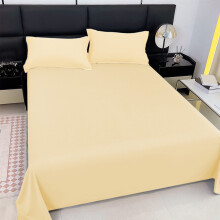 Ensemble de draps King Jersey – Polyester respirant, unisexe,