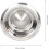 4pcs Multi-Function Egg Cups Egg Cup Holder Stainless Steel Convenient to Take Easy to Clean Silver 2