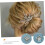 Cabelo de noiva pente strass cabeçalho de cristal elegante 6