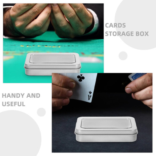 6 scatole porta carte da gioco rettangolari per il trading 2
