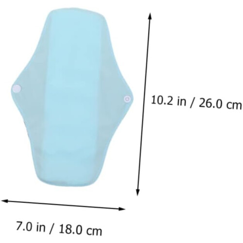 4er-Pack waschbare Stoffbinden, wiederverwendbare Damenbinden für die Menstruation 2