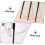 4pcs Dense Teeth Steel Needle Eyelash Brow Comb Eyelash Separator for Eyebrow Makeup Application Grooming Tool 3