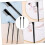4pcs Dense Teeth Steel Needle Eyelash Brow Comb Eyelash Separator for Eyebrow Makeup Application Grooming Tool 8