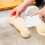 5pcs Plastic Baking Scraper Set Dough Scraper Cake Decorating Tool with Trapezoid 4