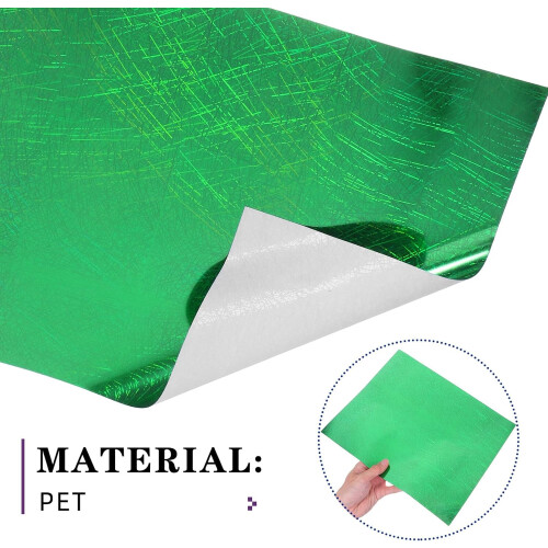 Vinilo termoadhesivo holográfico para ropa, 7 colores, 30x25cm 2