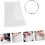 6sets Nail Art Sample Display Sticks Press Nails Practice Hand Texture Manicure 6