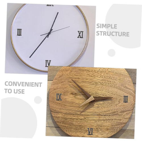 6sets Replacement Clock Numerals Kit Roman Numeral Clock DIY Numbers Home Decor 1