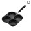Äggpanna i granit, nonstick-beläggning, hjärtformad, 4 koppar 7