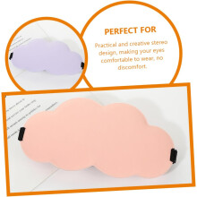 4 Stück bequeme Schlafmasken, atmungsaktive Schlafmaskenbezüge