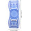 4Pcs Universal Blue Swimming Goggles Buckle Strap Clips Replacement Accessories 2
