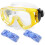 4Pcs Universal Blue Swimming Goggles Buckle Strap Clips Replacement Accessories 5