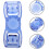 4Pcs Universal Blue Swimming Goggles Buckle Strap Clips Replacement Accessories 7