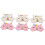 6pcs Lovely Alpaca Elements Eye Cover Comfortable Blindfold for Sleeping 5