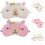 6pcs Lovely Alpaca Elements Eye Cover Comfortable Blindfold for Sleeping 6