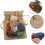 Natural Irregular Multi-function Meditation Chakra Stones Set 6