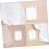 7pcs Bodysuit Extender Double Layer algodão tecido ajustável Snap Extenders para Romper combinados 4