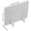 4pcs Screen Felt Partition Freestanding Desk Divider for Library Study Table Workstation Classroom Privacy 2