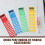 Set di 4 organizer in plastica per ami e lenze da pesca. 3