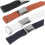 Lot de 4 ceintures élastiques extensibles pour garçons, confortables et de couleur blanche. 3