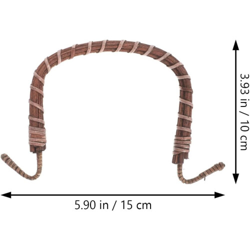4 asas para tetera hechas de material sintético resistente, prácticas y que no se deforman fácilmente. 1