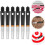 6pcs Replaceable Aluminum Dart Shafts Professional Threaded Rods Sturdy Dart Accessories 5