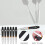 6pcs Replaceable Aluminum Dart Shafts Professional Threaded Rods Sturdy Dart Accessories 8