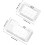 4pcs Envelope Addressing Stencils Template Set, Hollow Out Reusable Envelope Guide 2