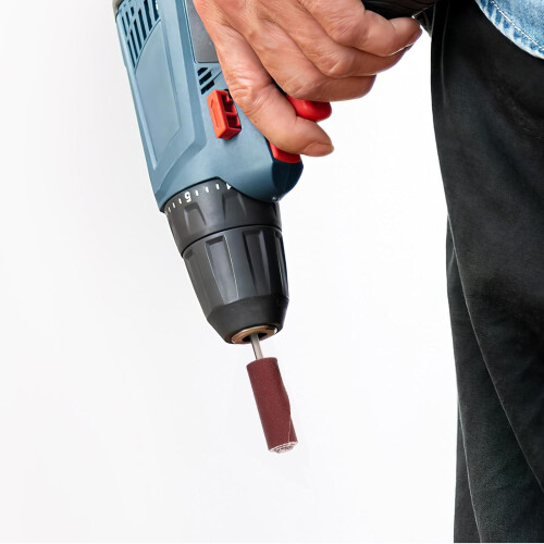 Cylindrical Sanding Drum Kit Efficient Polishing and Sanding Attachment 2