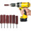 Cylindrical Sanding Drum Kit Efficient Polishing and Sanding Attachment 6