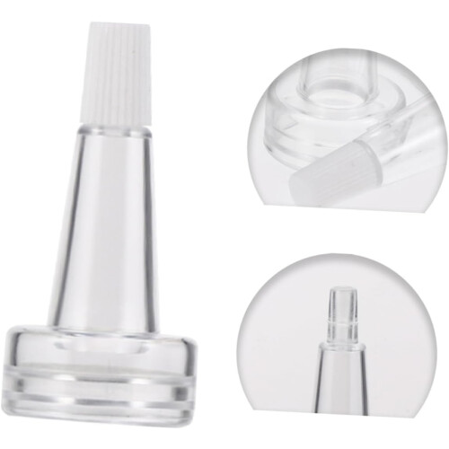 50 st. flasklock med hornlock för Essence-flaska med flytande provflaska 2