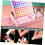 5 Sets Nail Tips Chart round Nail Cards Display Plate for Manicure Colors Sample 3
