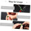 5 Sets Nail Tips Chart round Nail Cards Display Plate for Manicure Colors Sample 5